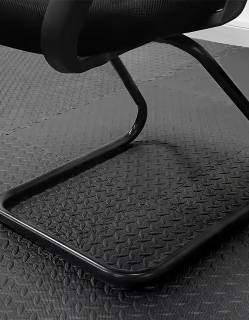Load image into Gallery viewer, EVA Foam Interlocking Exercise Mat Tiles Extra Thick PVC Gym Flooring for Fitness Yoga Aerobics Non-Slip Black Mat 16Pcs
