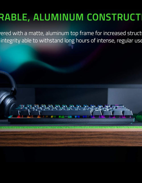 Load image into Gallery viewer, Huntsman Mini 60% Gaming Keyboard: Fast Keyboard Switches - Linear Optical Switches - Chroma RGB Lighting - PBT Keycaps - Onboard Memory - Classic Black

