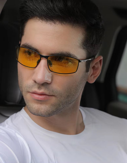 Load image into Gallery viewer, New Sunglasses Polarized Men Driving Glasses Color Night-Vision Goggles Cycling Road Kask Bicchieri Men Shades Cascos Pesca T336
