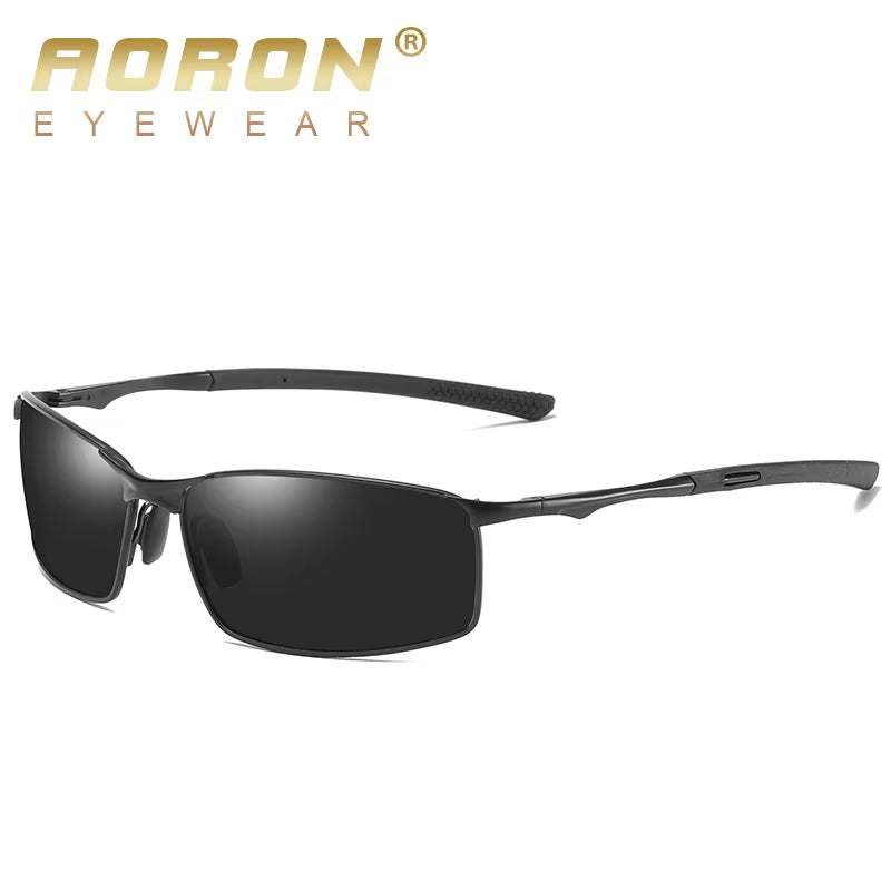 New Sunglasses Polarized Men Driving Glasses Color Night-Vision Goggles Cycling Road Kask Bicchieri Men Shades Cascos Pesca T336
